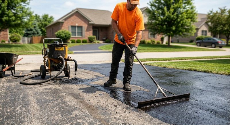 Asphalt Slurry Sealing in Tampa, FL