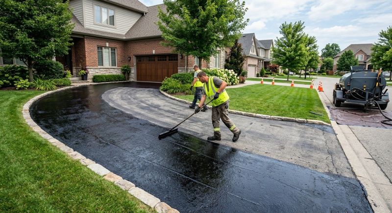 Driveway Sealcoating in Columbus, OH