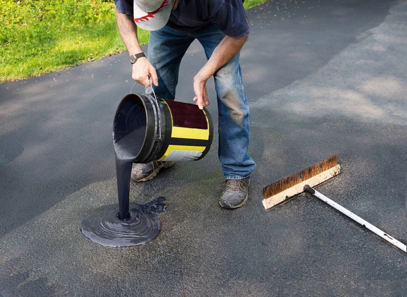 Driveway Slurry Sealing in San Antonio, TX