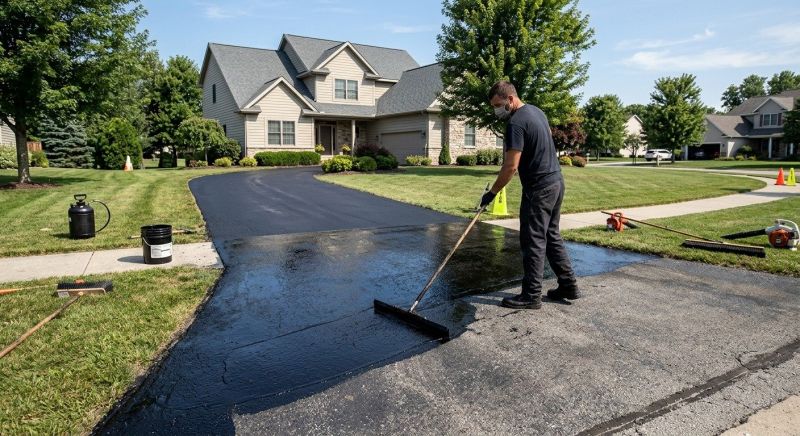Residential Blacktop Sealing in Columbus, OH