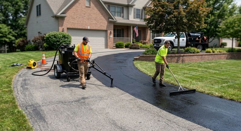 Residential Driveway Sealcoating in Tampa, FL